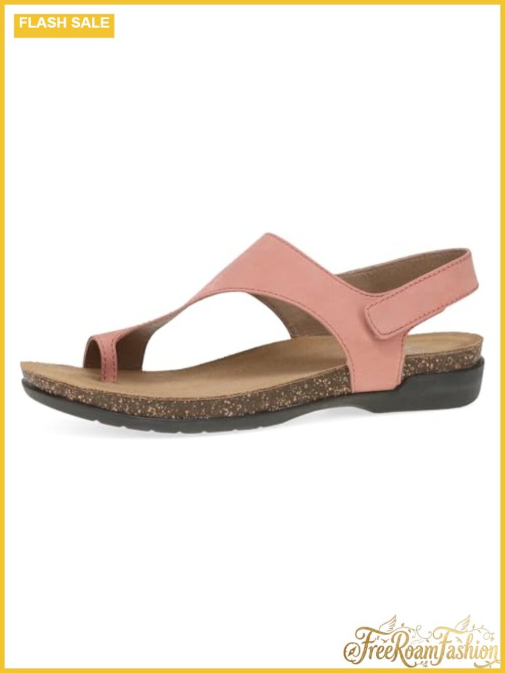 Dansko Reece Leather Slingback Platform Sandal Casual Comfort